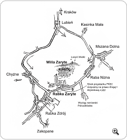 rabka mapa